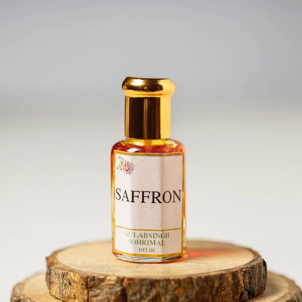 Saffron- Natural Attar Unisex Perfume Oil 10ml