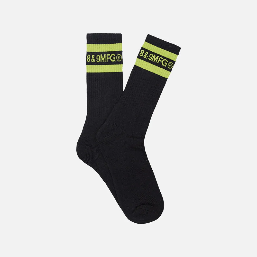 Slapped Socks Black/Volt