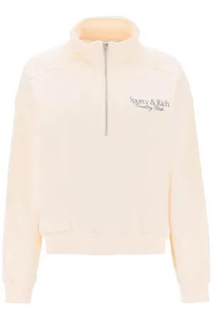 Sporty rich sr country club quarter zip sweatshirt