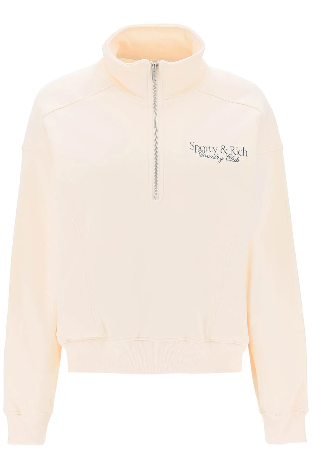 Sporty rich sr country club quarter zip sweatshirt