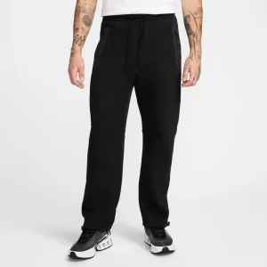 TECH FLEECE OPEN HEM PANTS "BLACK"