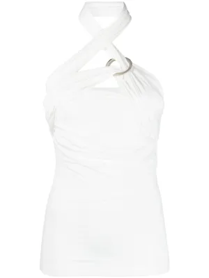 The Attico Top White