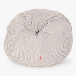 The Bean Bag Bed - Cord Ivory