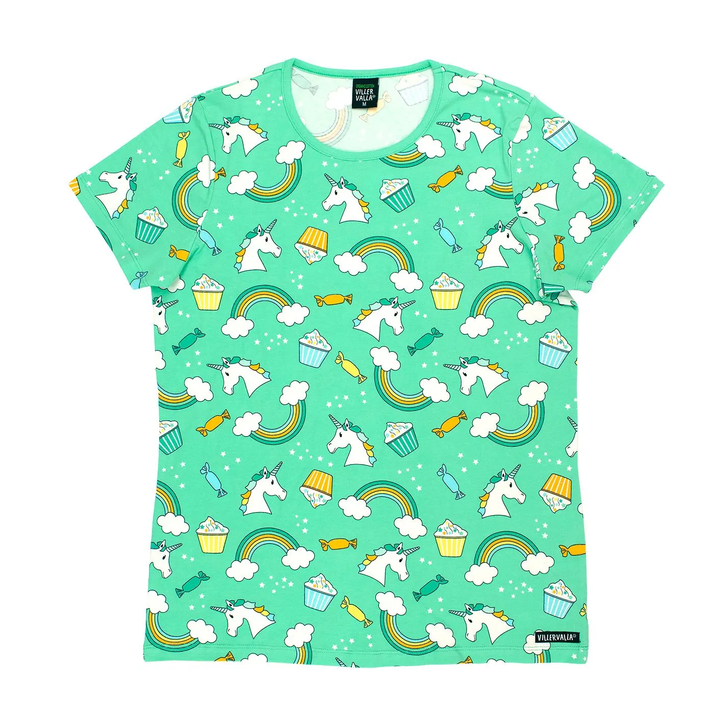 Unicorn Short Sleeve Shirt - Pear - 1 Left Size 2-3 years