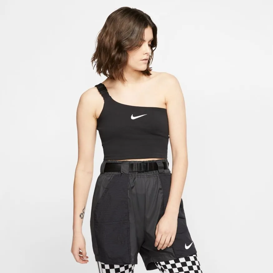 W CROPPED TANK "BLACK"