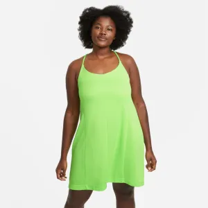 W NSW ICON CLASH DRESS "LIME GLOW"