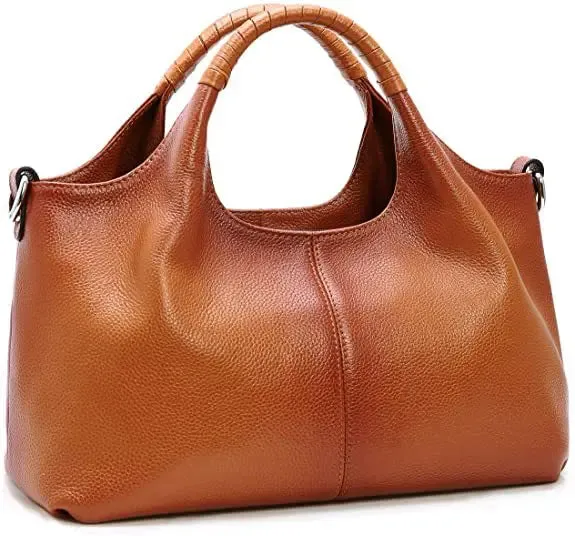 Women's leather shoulder bag