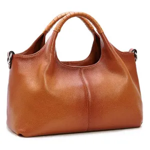 Women's leather shoulder bag