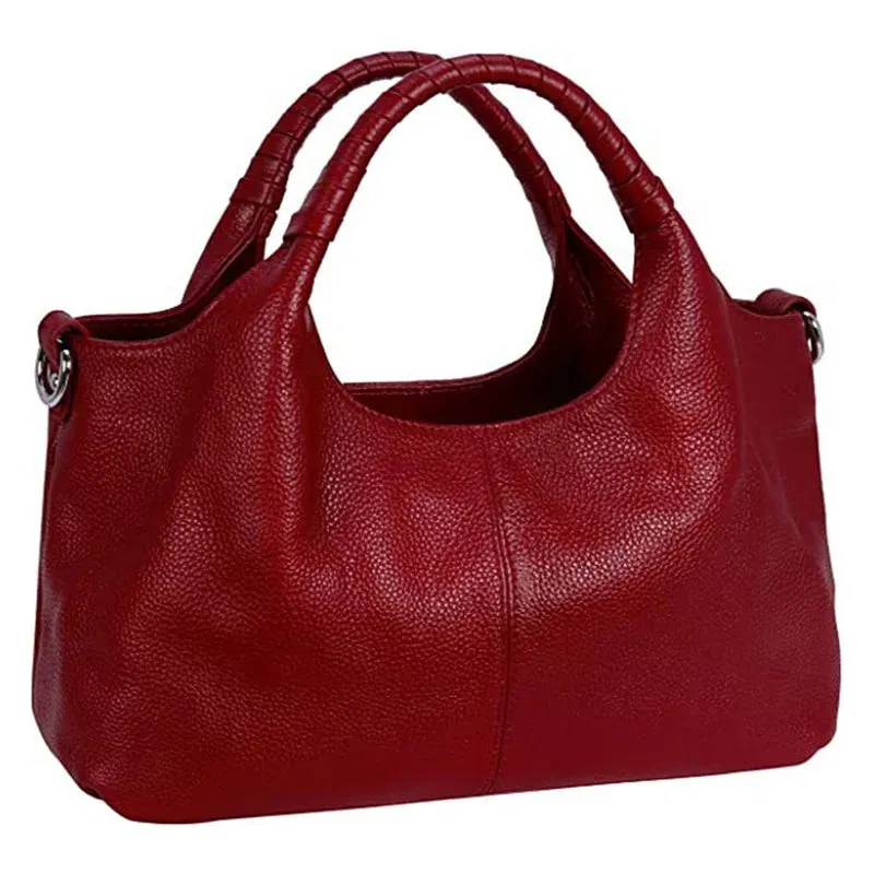 Women's leather shoulder bag