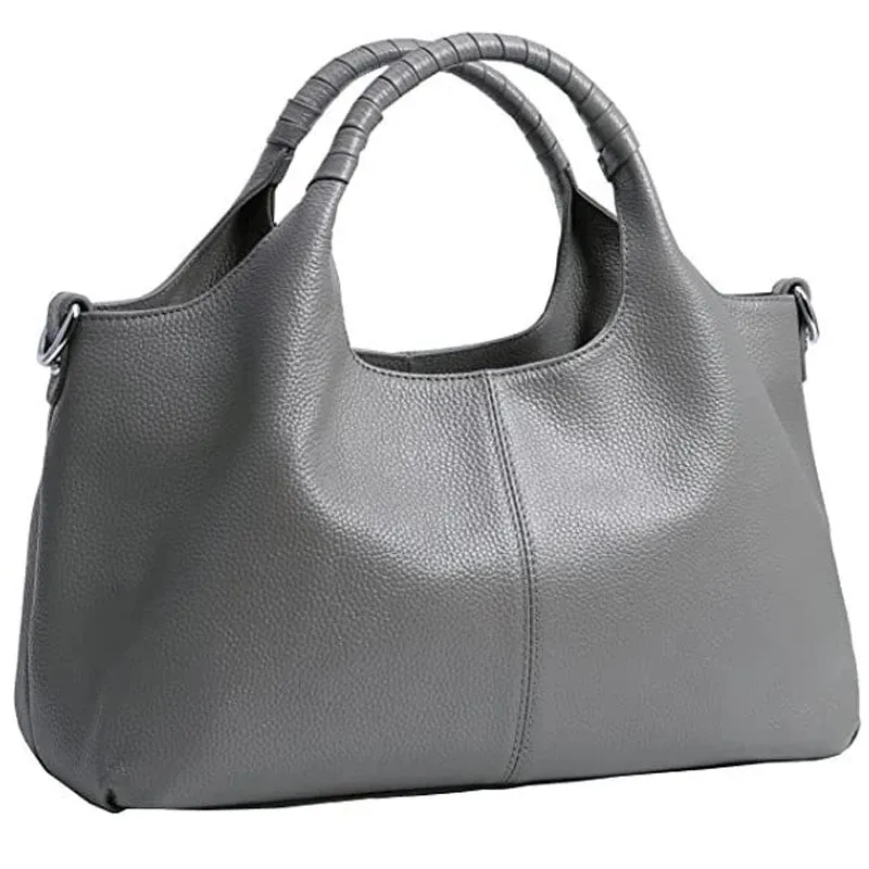 Women's leather shoulder bag